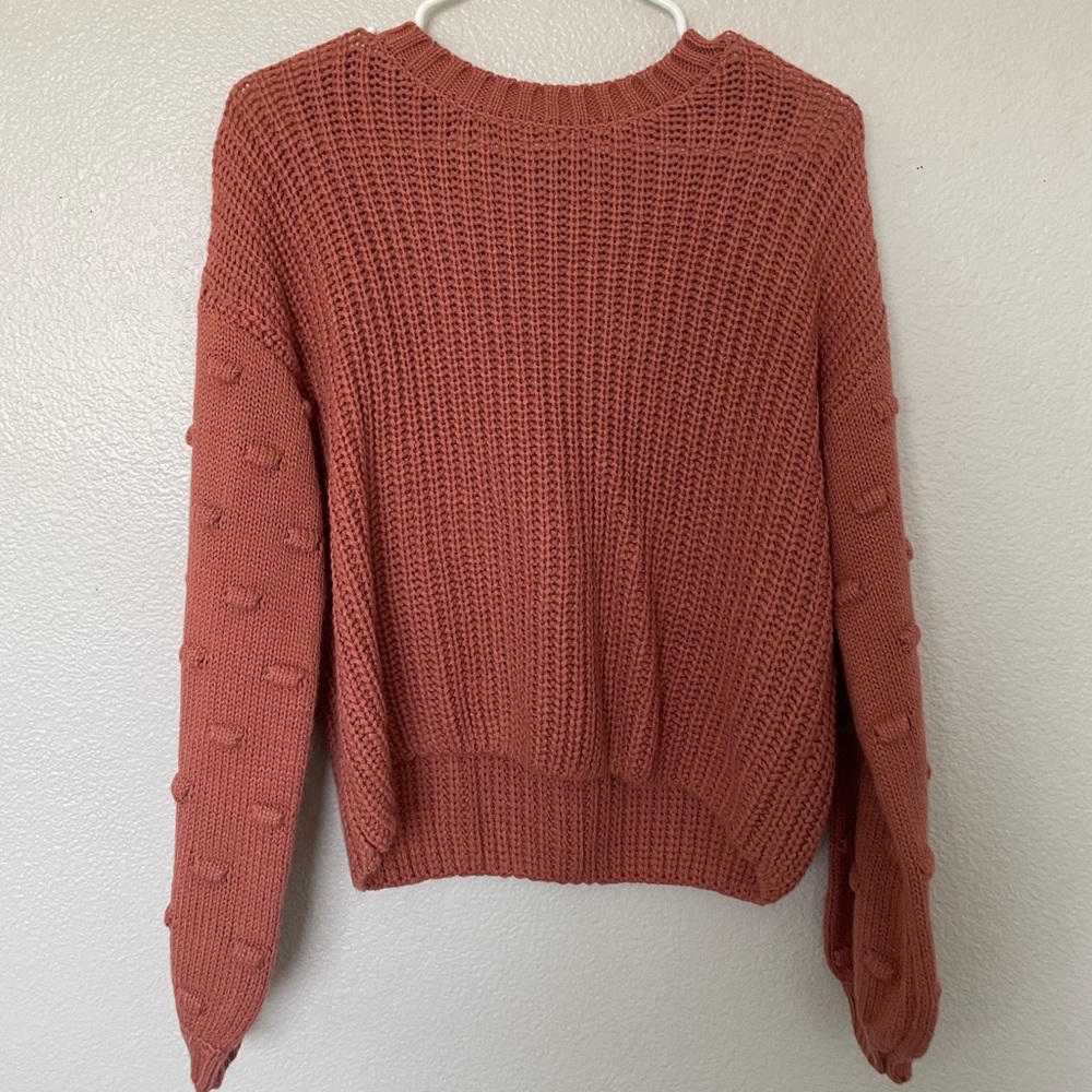 Pink sweater